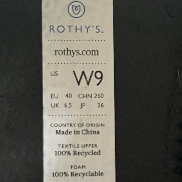 Woman’s Rothy’s White Slip-On Shoes - Picture 7 of 8